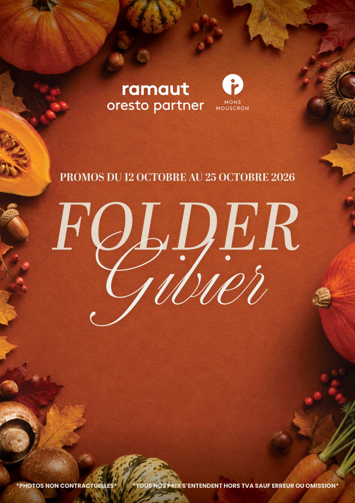 Couverture du folder Folder promotions — Octobre 2026 — promotions Ramaut