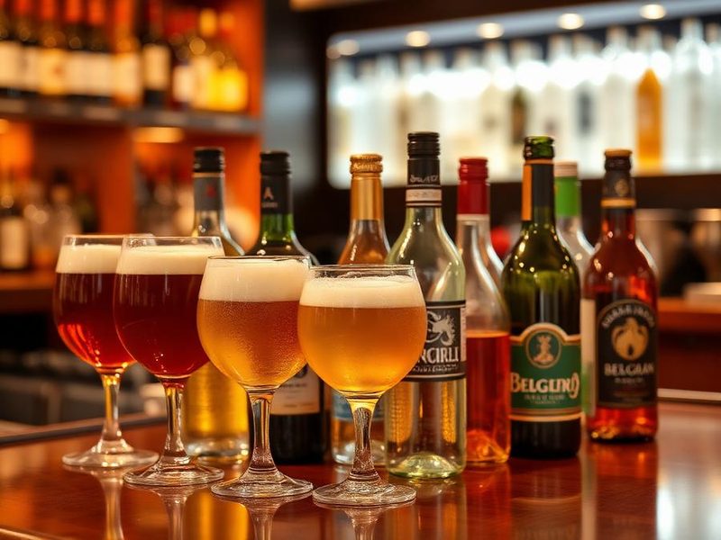 Sélection de boissons, bières belges et vins disponible chez le grossiste Ramaut